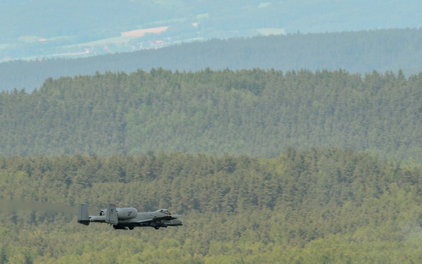 A-10 Warthogs at Grafenwoehr