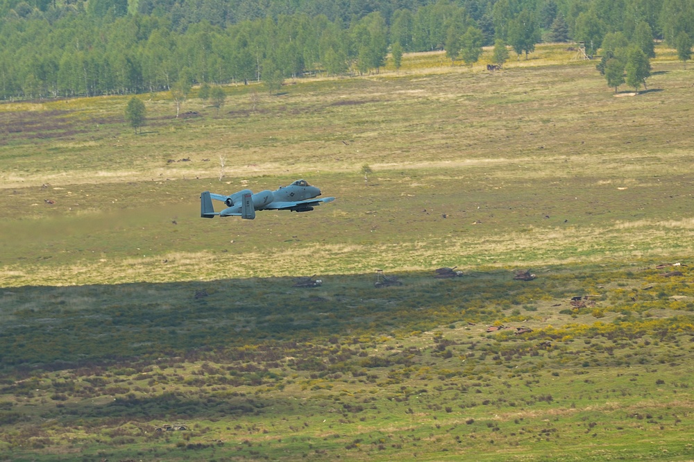 A-10 Warthogs at Grafenwoehr