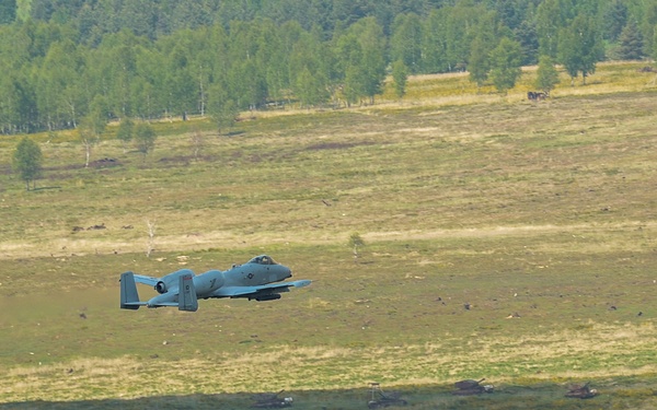 A-10 Warthogs at Grafenwoehr