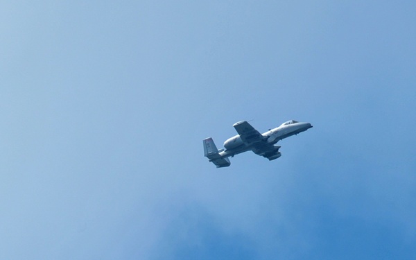 A-10 Warthogs at Grafenwoehr