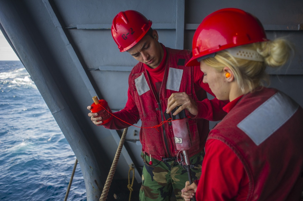 GW conducts a 'booming' replenishment