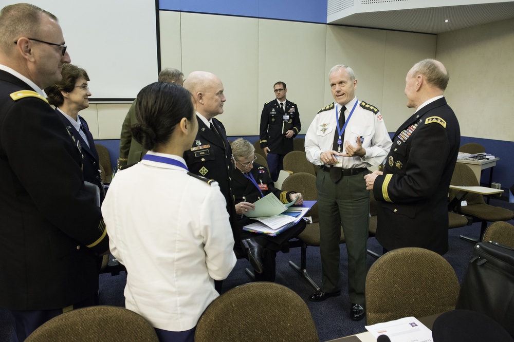 CJCS attends NATO MC/CS spring 2014