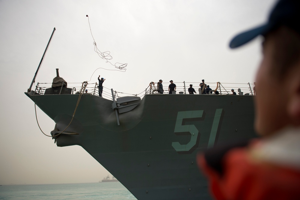 USS Arleigh Burke operations