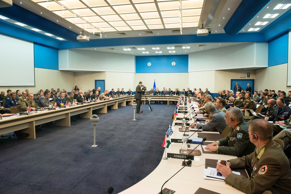 CJCS attends NATO MC/CS Spring 2014