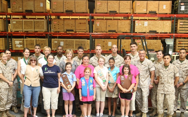 ‘Operation Cookie Drop’ brings Girl Scout Cookies to Cherry Point