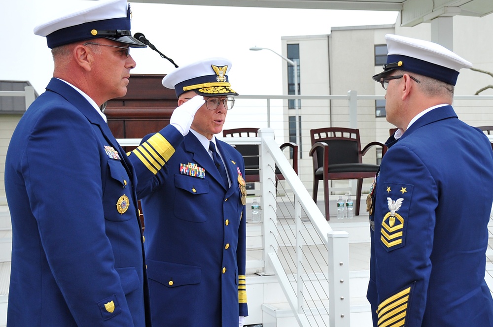 Cantrell becomes 12th Master Chief Petty Officer of the Coast Guard