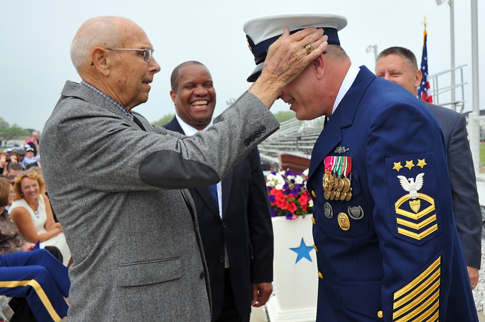 Cantrell becomes 12th master chief petty officer of the Coast Guard