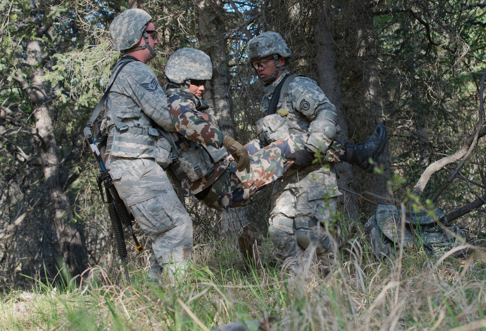 JBER Soldiers, Airmen attend WLC with Nepalese