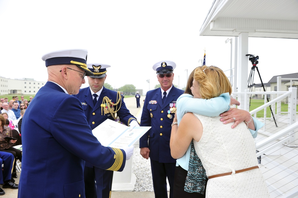 11th master chief petty officer of the Coast Guard retires