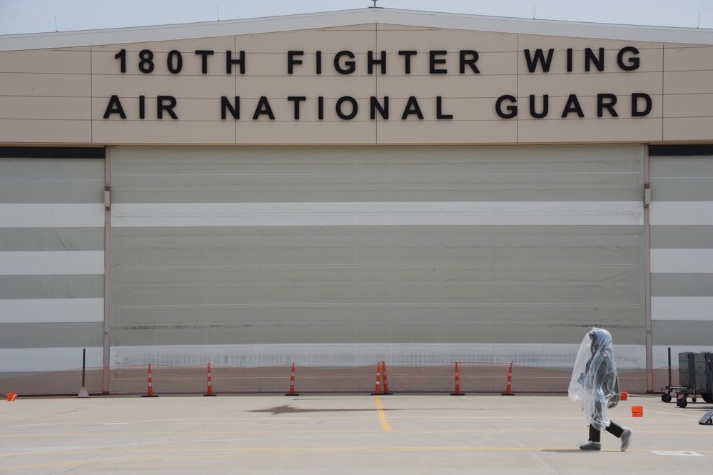 180th Fighter Wing performs operational readiness exercise
