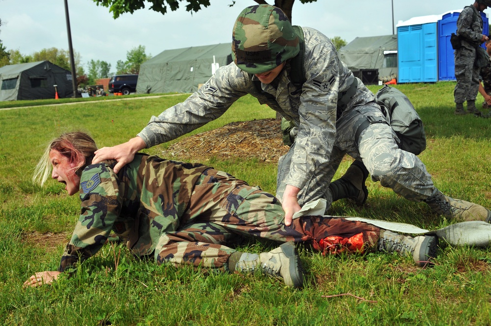 Ohio Air National Guard Airmen participate in Operational Readiness Exercise
