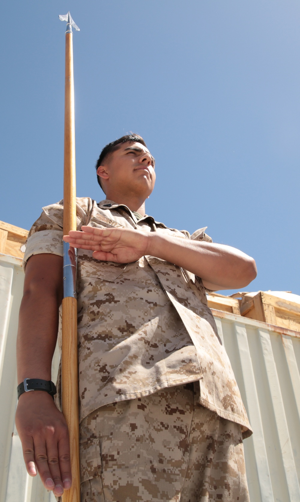 NCO's sharpen guidon manual skills