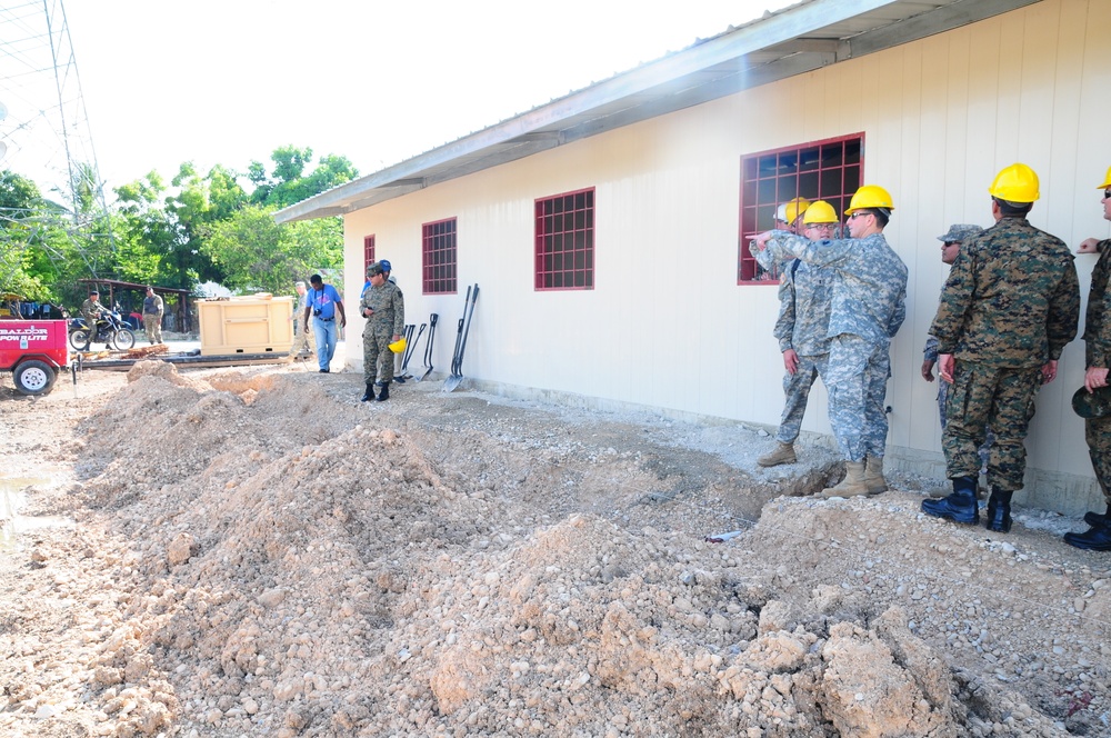 Maj. Gen. DiSalvo visits BTH