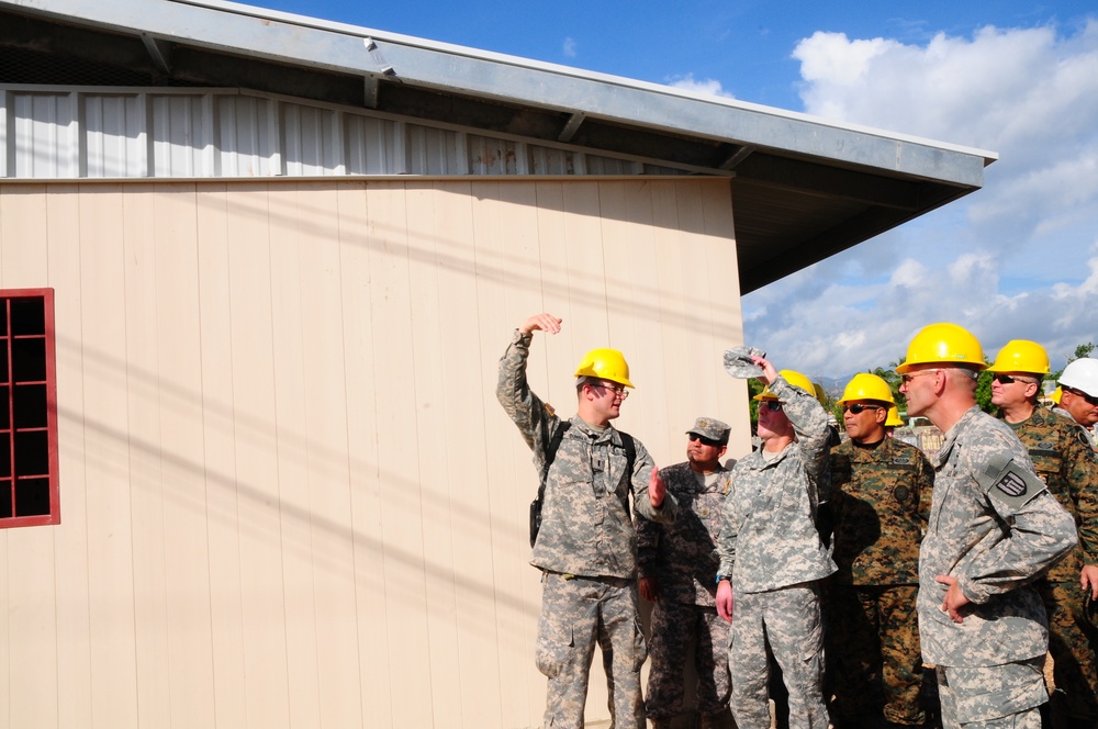 Maj. Gen. DiSalvo Visits BTH