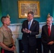 Mayor Bill de Blasio Welcomes Troops to New York