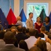 Mayor Bill de Blasio Welcomes Troops to New York