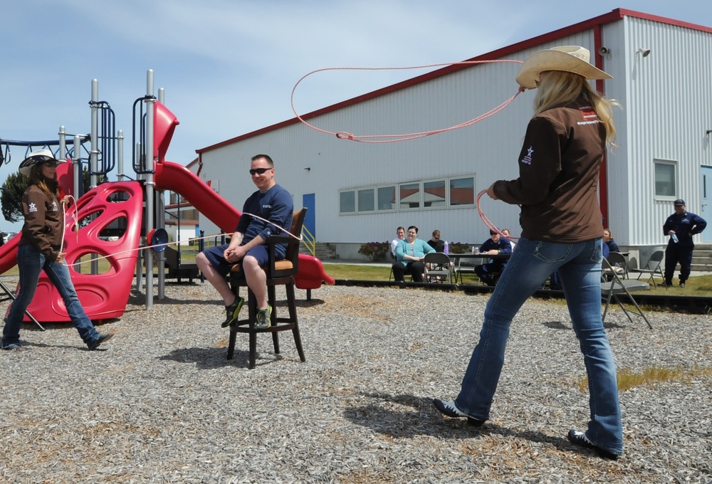 USO Wrangler National Patriot Tour visits Port Angeles Coast Guard units