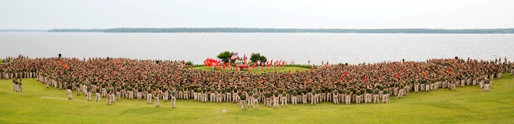 2nd Marine Division conducts motivational run