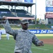 Guardsman supports wounded warriors with opening pitch