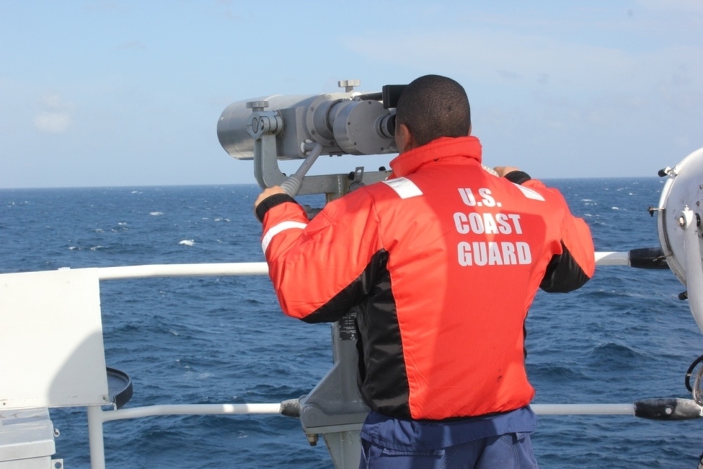 Coast Guard Cutter Vigorous searching for Cheeki Rafiki crew