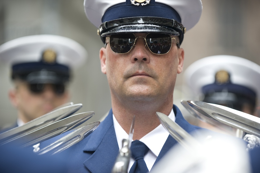 Fleet Week New York 2014 Coast Guard Drill Team