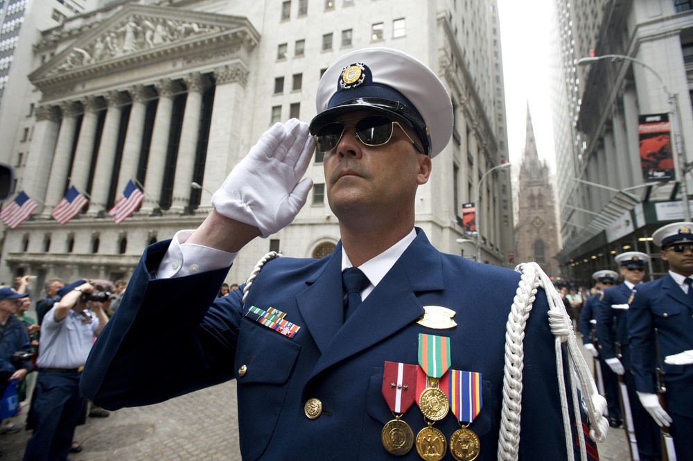 2014 Fleet Week New York USCG Drill Team