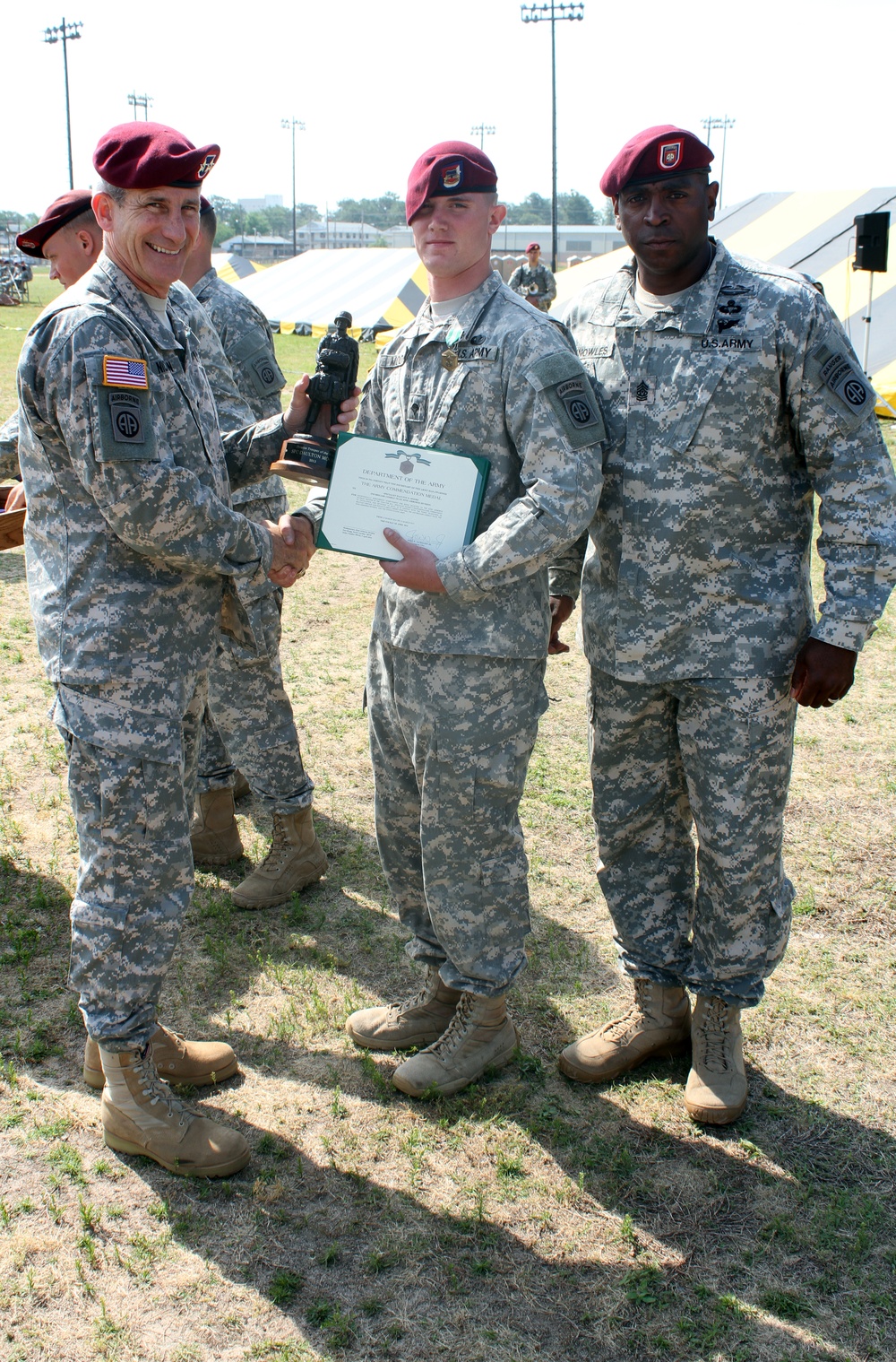 All American Week Sports, Jumpmaster of the Year, NCO of the Year and Soldier of the Year winners