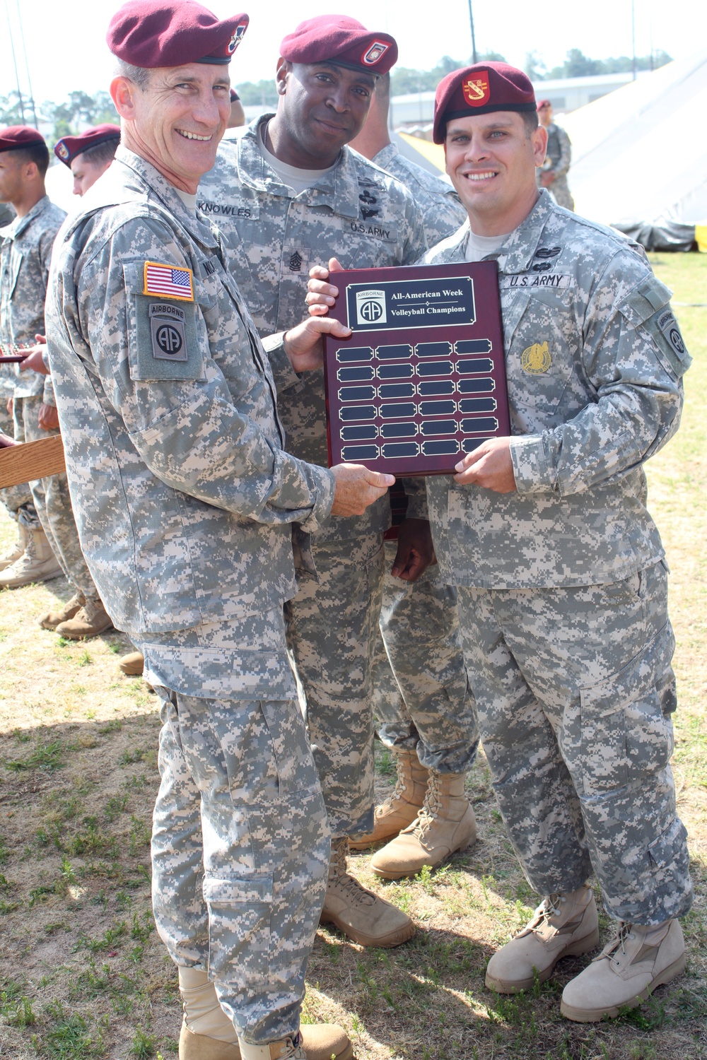 All American Week Sports, Jumpmaster of the Year, NCO of the Year and Soldier of the Year winners