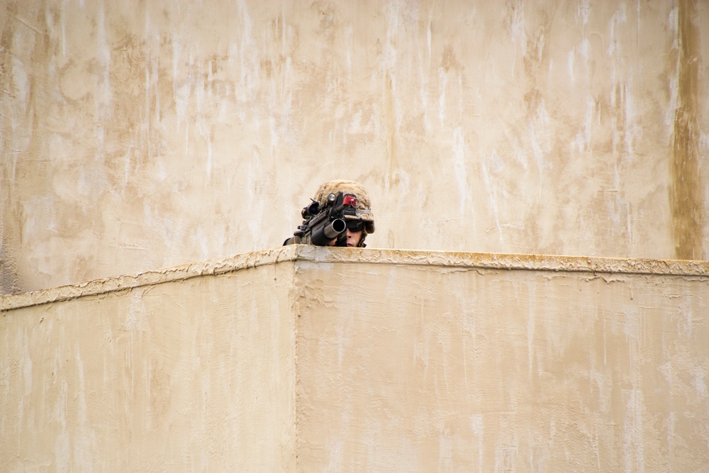 Kilo Company conducts MOUT raids