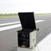 Belgian Police vehicles speed calibration on the airstrip of Chievres Air Base