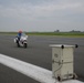 Belgian Police vehicles speed calibration on the airstrip of Chievres Air Base