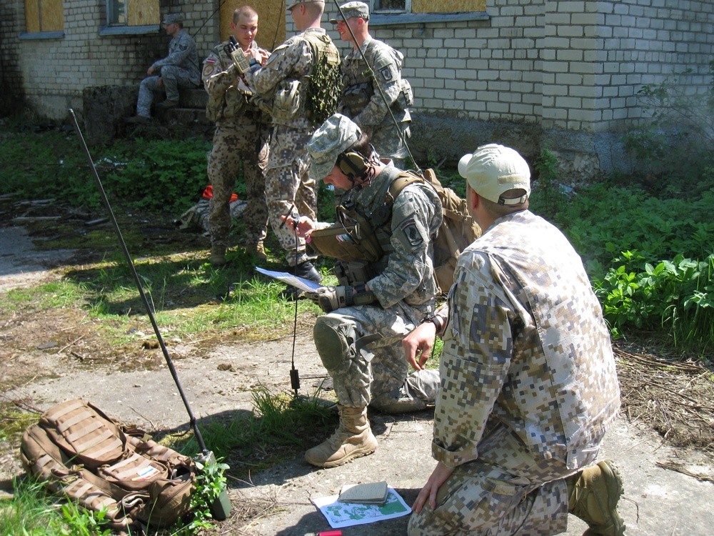 JTAC and JFO training in Latvia