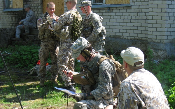 JTAC and JFO training in Latvia