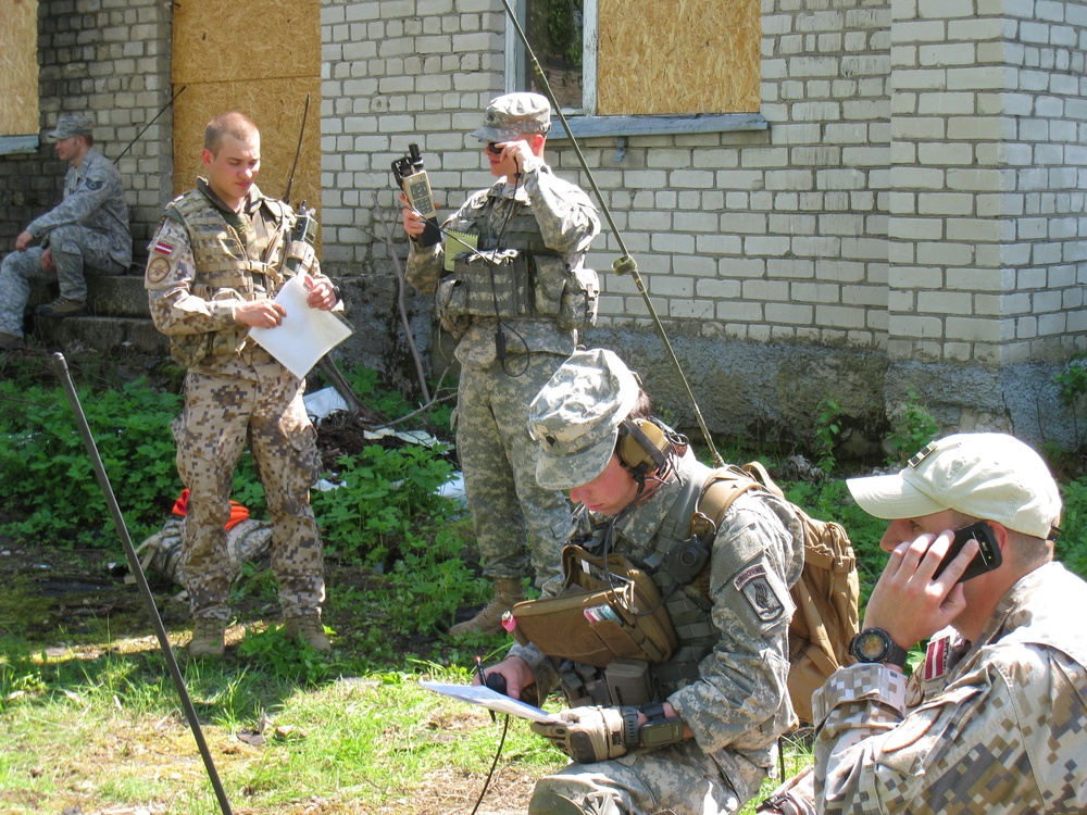 JTAC and JFO training in Latvia