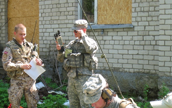 JTAC and JFO training in Latvia