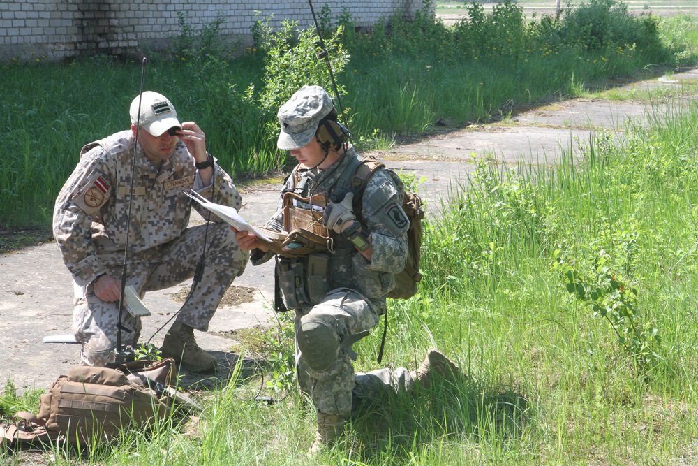 JTAC and JFO training in Latvia