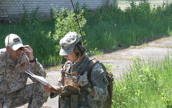 JTAC and JFO training in Latvia