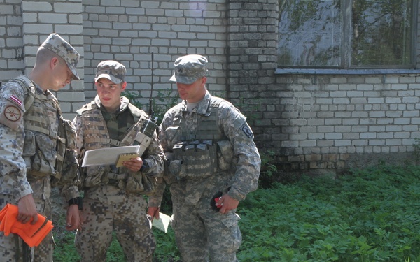 JTAC and JFO training in Latvia