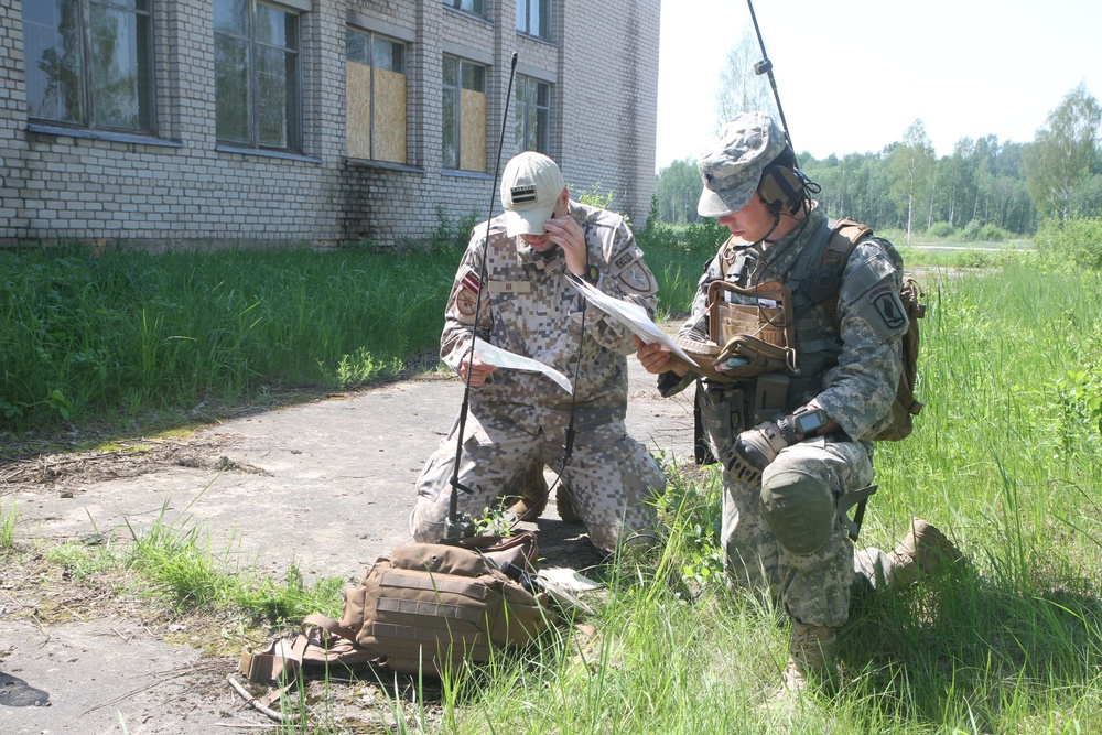 JTAC and JFO training in Latvia