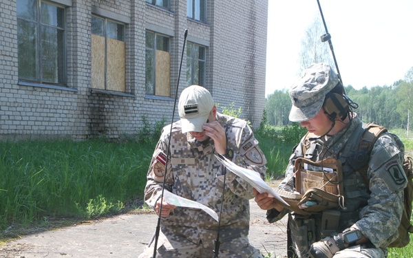 JTAC and JFO training in Latvia