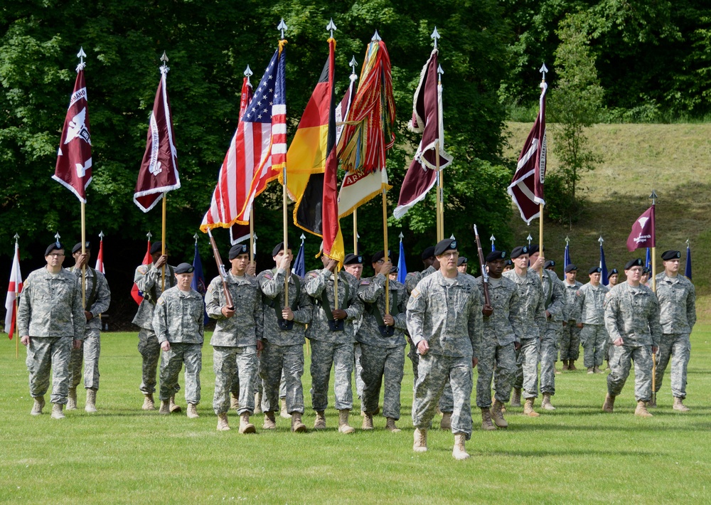 ERMC change of command ceremony