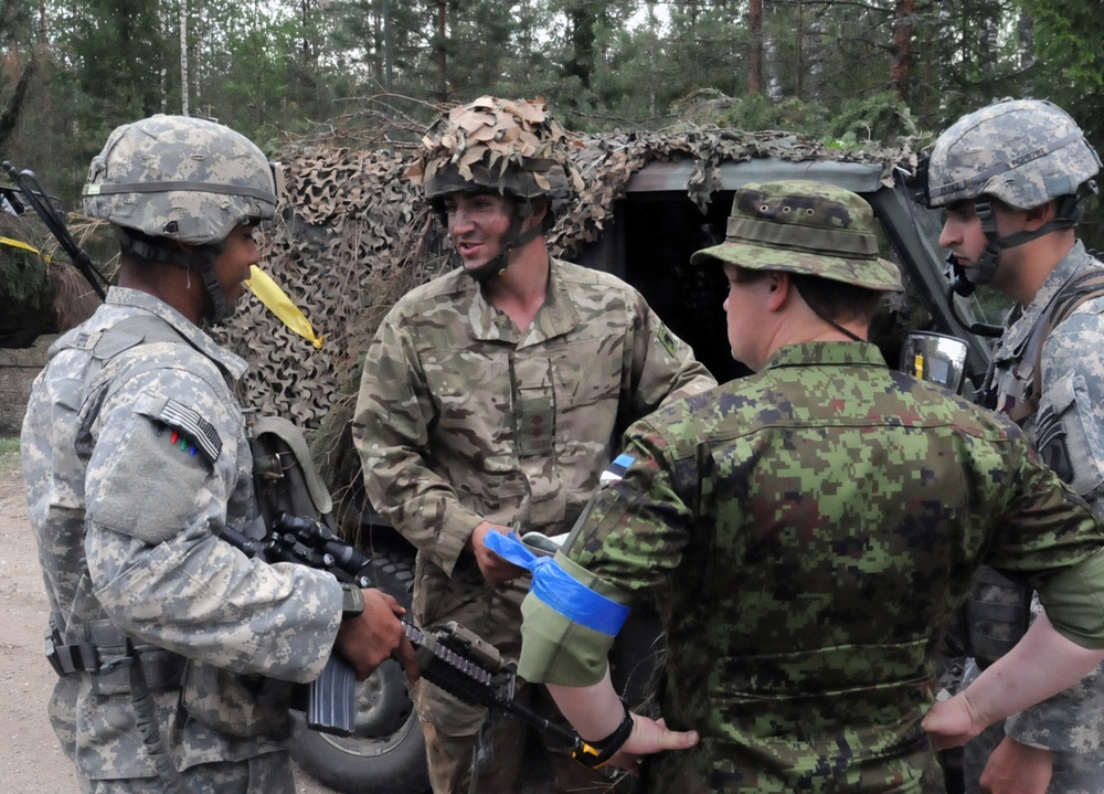 NATO allies come together for Steadfast Javelin in Estonia