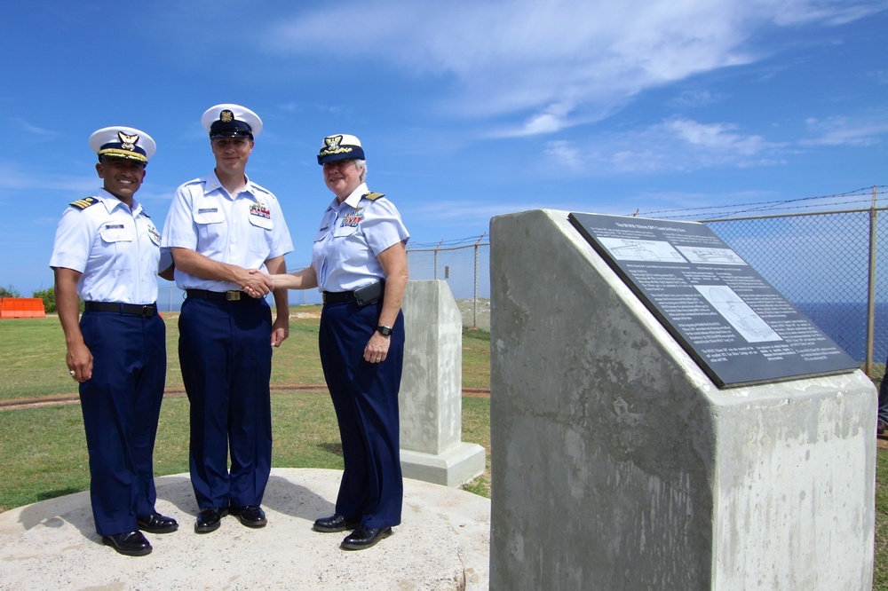 Coast Guard Air Station Borinquen unveils War World II memorial in Aguadilla, Puerto Rico