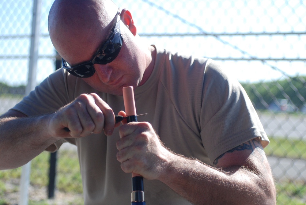 181st Civil Engineering Squadron does Proficiency Training at Patrick Air Force Base, Fla.