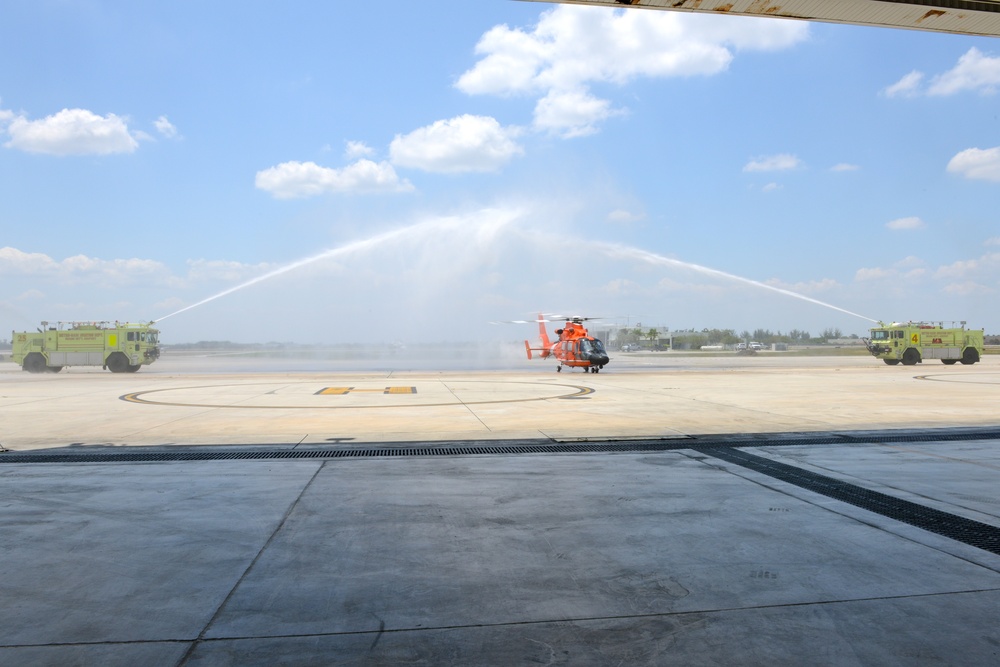 Coast Guard Capt. Richard M. Kenin retires at Air Station Miami after 30 years of service