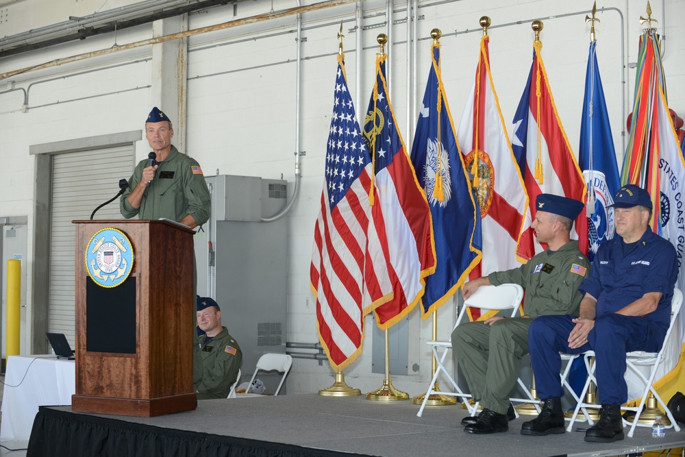 Coast Guard Capt. Richard M. Kenin retires at Air Station Miami after 30 years of service