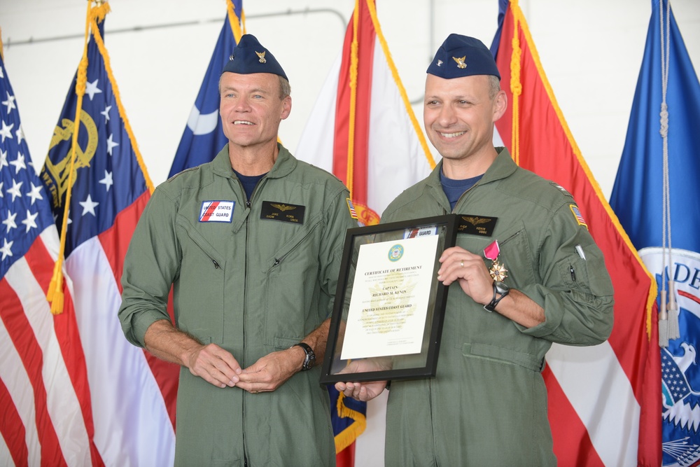 Coast Guard Capt. Richard M. Kenin retires at Air Station Miami after 30 years of service