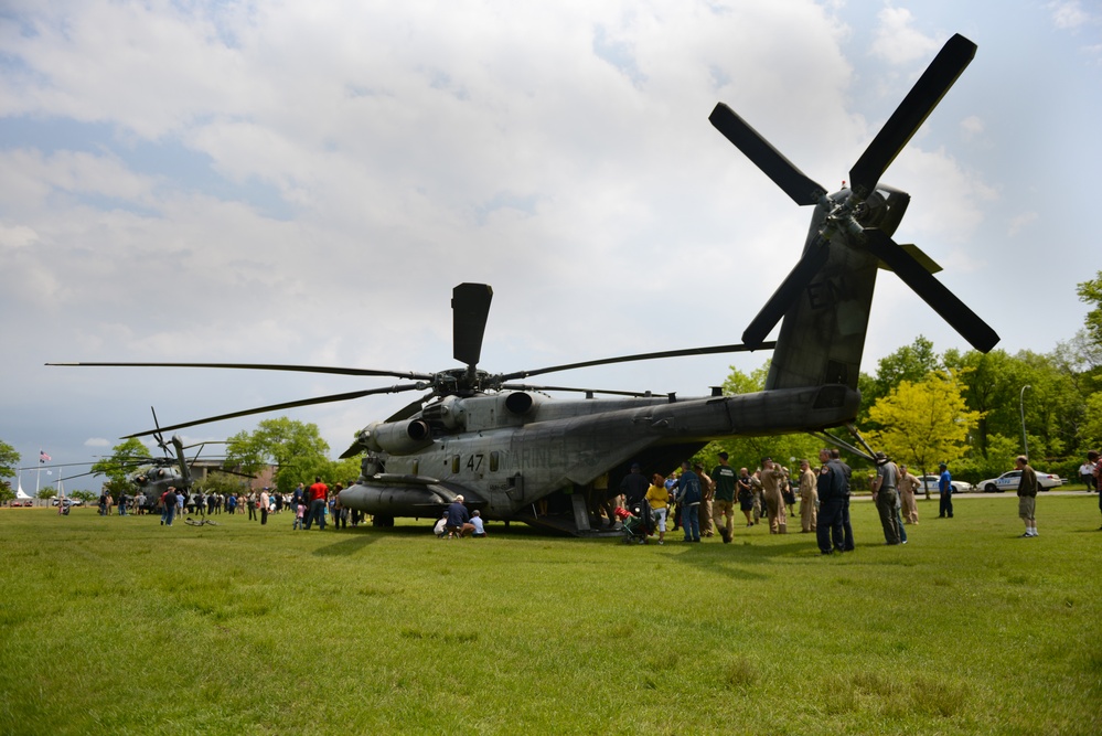 Static Displays Attract Bronx Crowd During Fleet Week 2014
