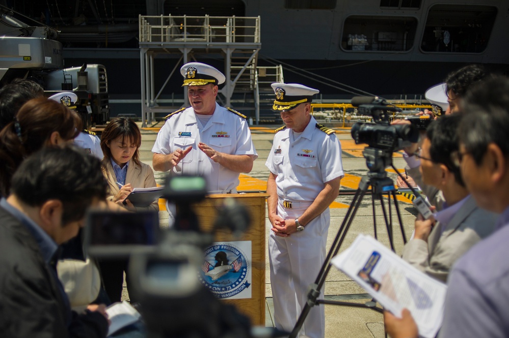 USS George Washington operations