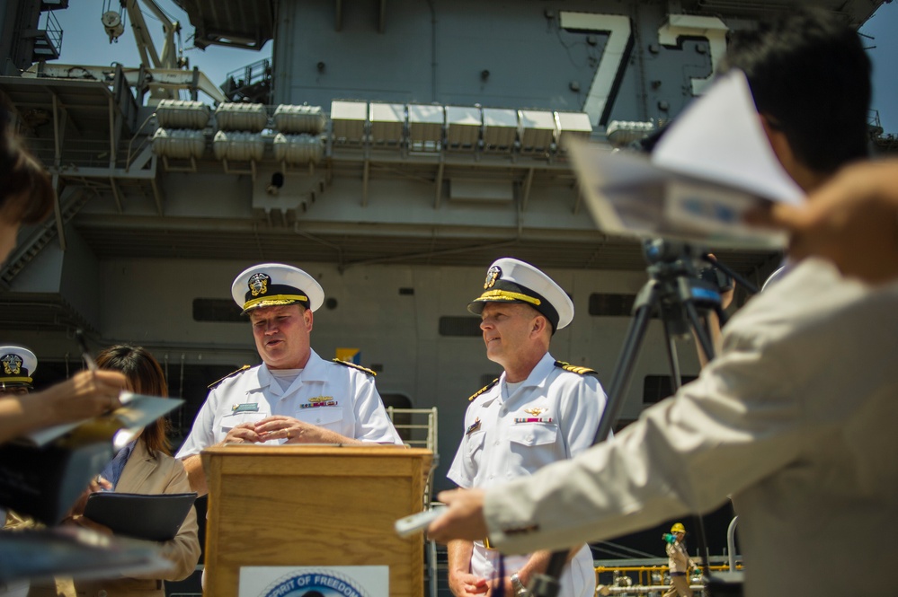 USS George Washington operations